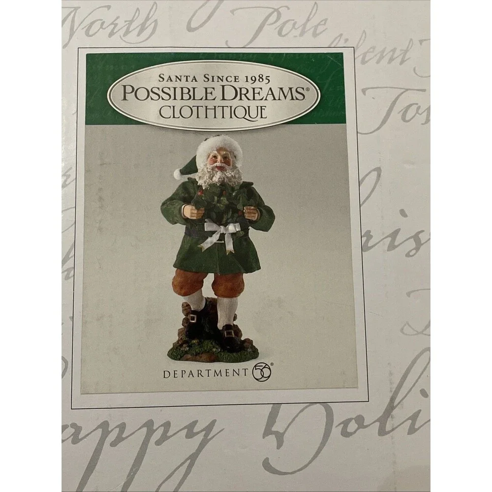 Possible Dreams Clothtique Santa Hope & Faith 4022374D Dept 56 Christmas Decor